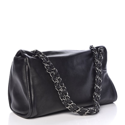 Chanel Lambskin Quilted Large Mademoiselle Double Flap Black 3 of 11