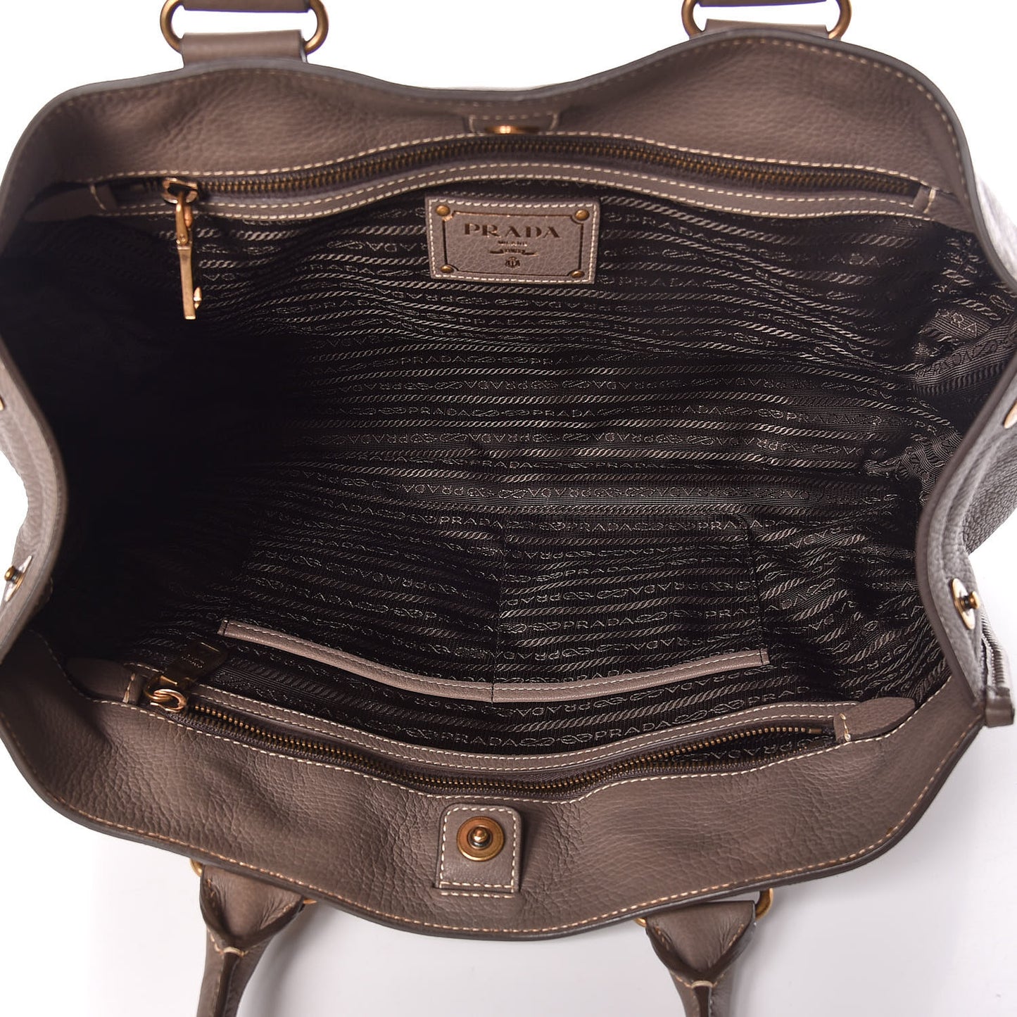 Cervo Deerskin Tote Bambu