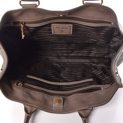 Prada Cervo Deerskin Tote Bambu 9 of 18