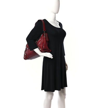 Balenciaga Agneau Giant 12 Silver Hardware City Rouge Cerise 2 of 16