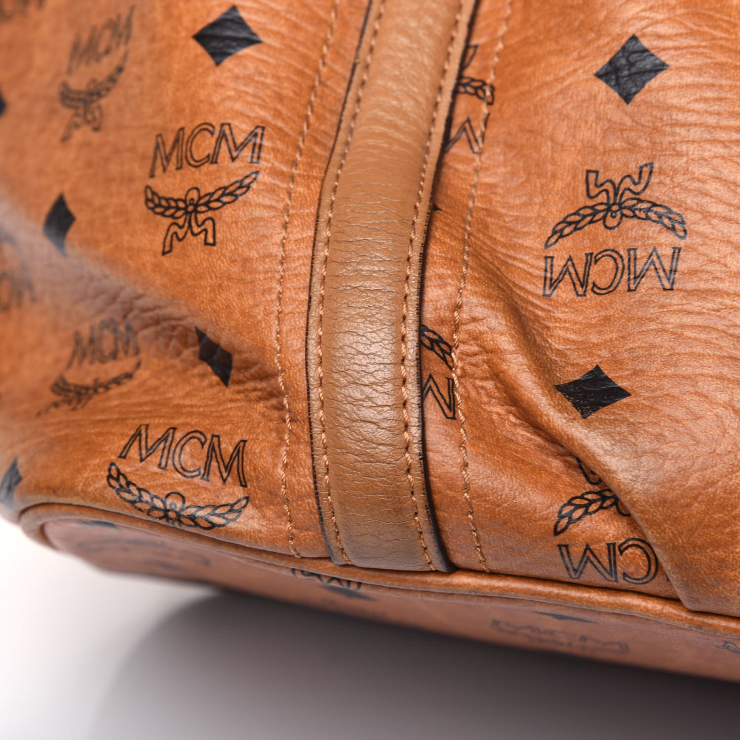 Visetos Medium Essentials Shopper Tote Cognac