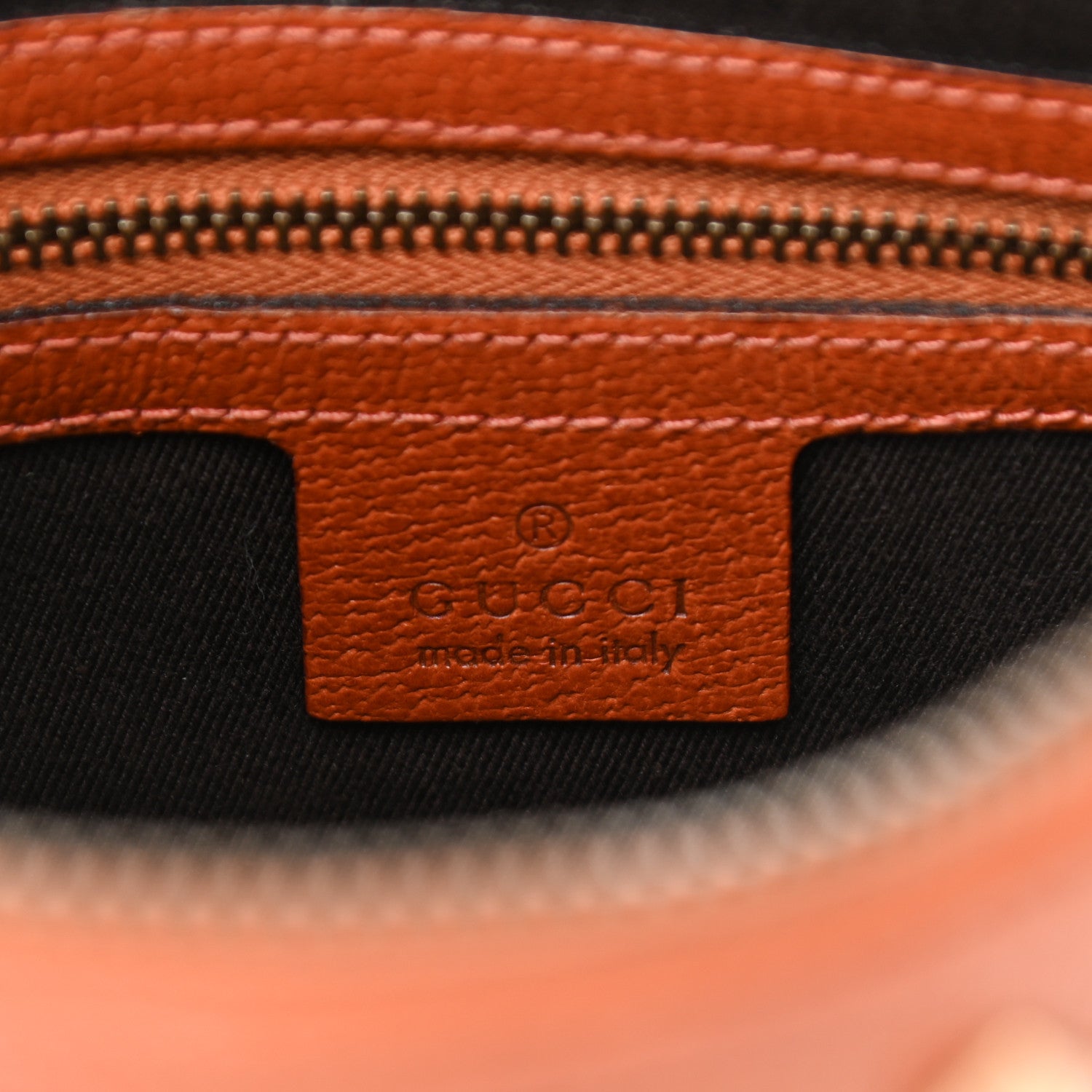 Gucci Monogram Studded Messenger Orange 6 of 10
