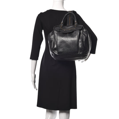 Balenciaga Agneau Classic Hardware Zip Traveler Backpack Black 1 of 13
