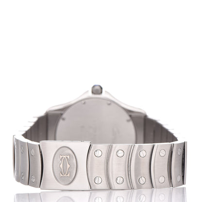 Cartier Stainless Steel 33mm Santos Ronde Quartz Watch 4 of 7
