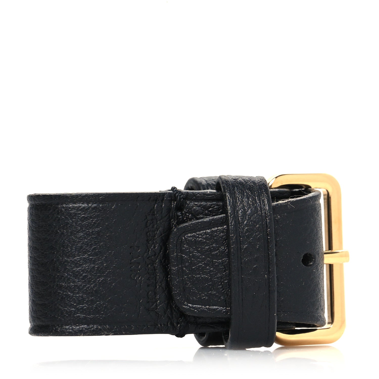 Louis Vuitton Calfskin Luggage Loop Black 1 of 4