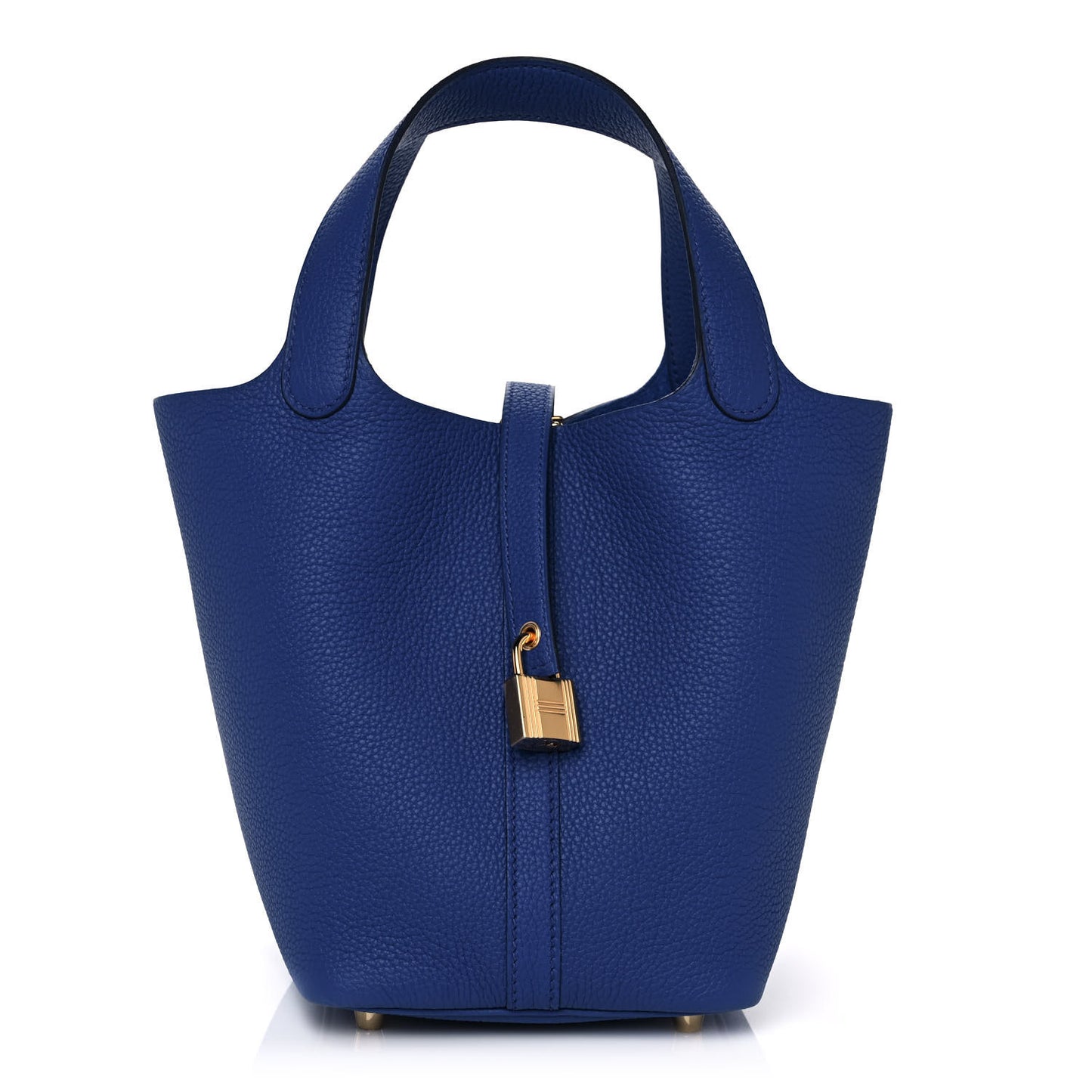 Taurillon Clemence Picotin Lock 18 PM Bleu Royal