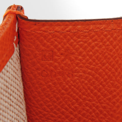 Hermes Epsom Jige PM Clutch Orange 7 of 8