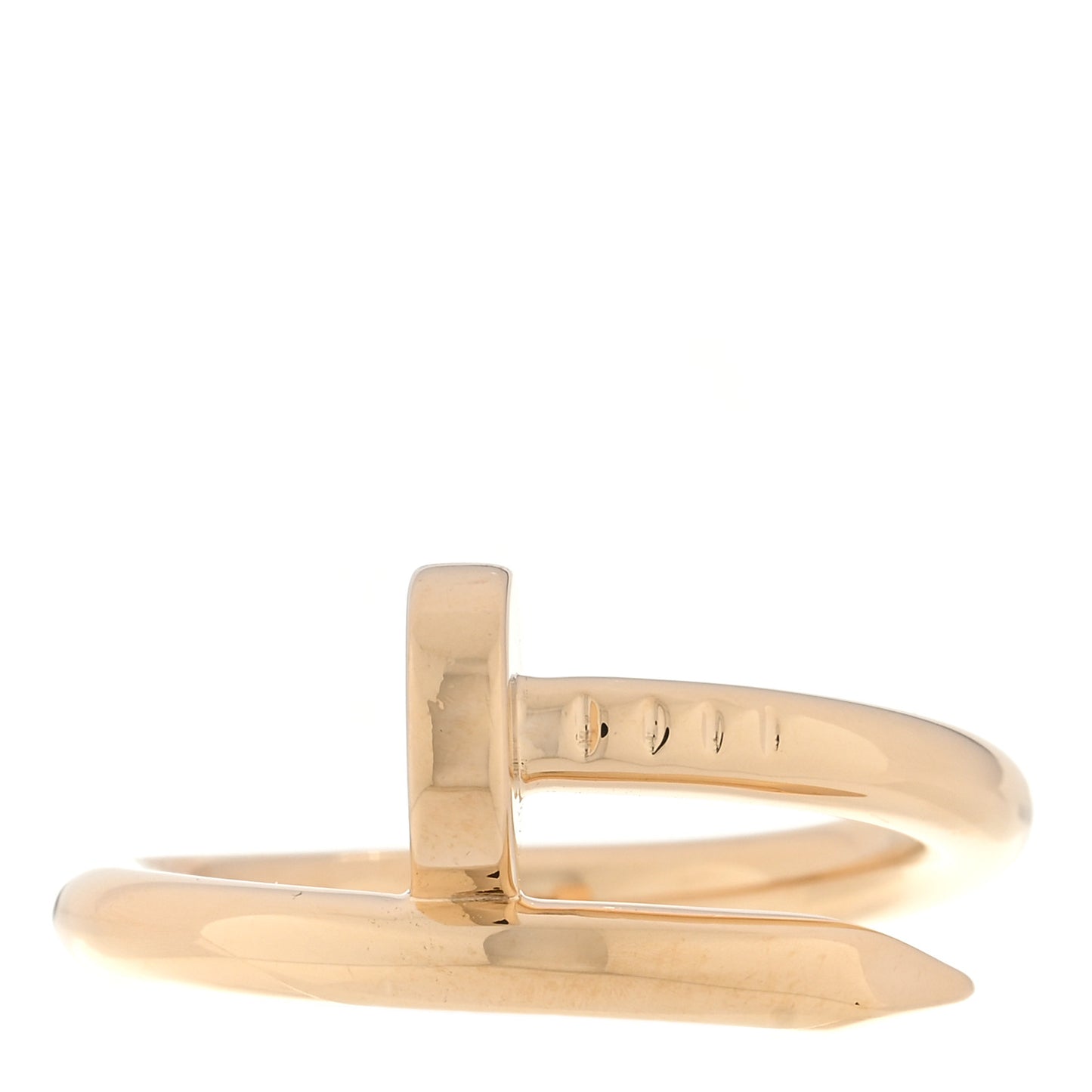 18K Yellow Gold Juste Un Clou Ring 53 6.25