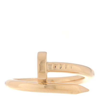 Cartier 18K Yellow Gold Juste Un Clou Ring 53 6.25 1 of 4