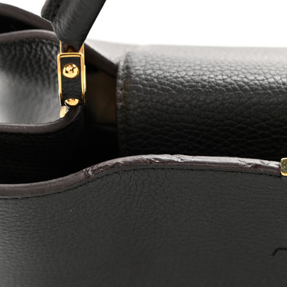Louis Vuitton Taurillon Capucines GM Black 11 of 13