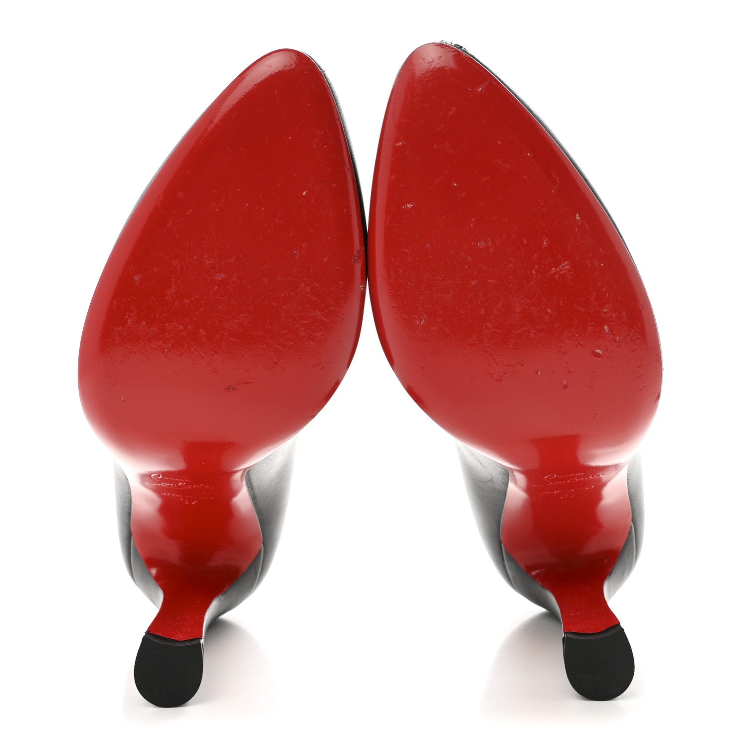 Christian Louboutin Nappa Agneska 100 Platform Pumps 37 Black 6 of 10