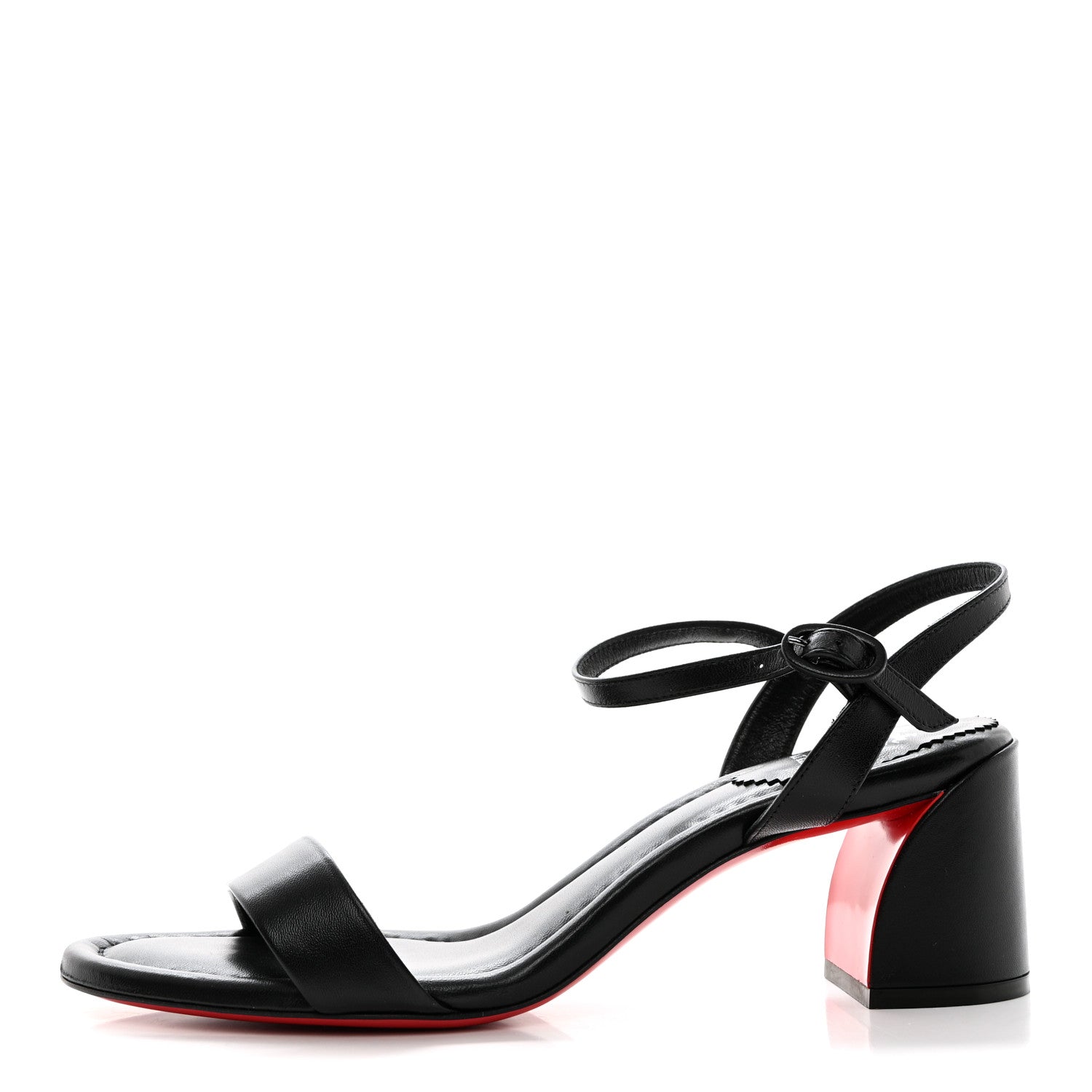 Christian Louboutin Nappa Miss Jane 55 Sandal Pumps 39.5 Black 1 of 8