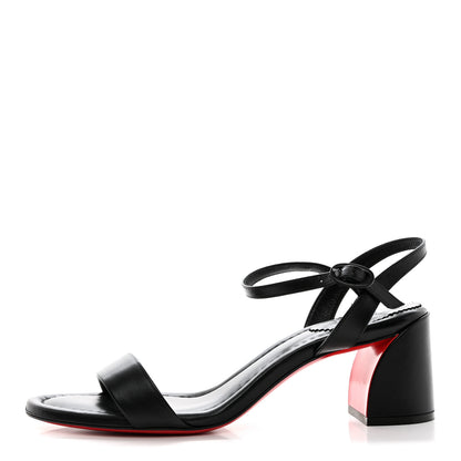 Christian Louboutin Nappa Miss Jane 55 Sandal Pumps 39.5 Black 1 of 8