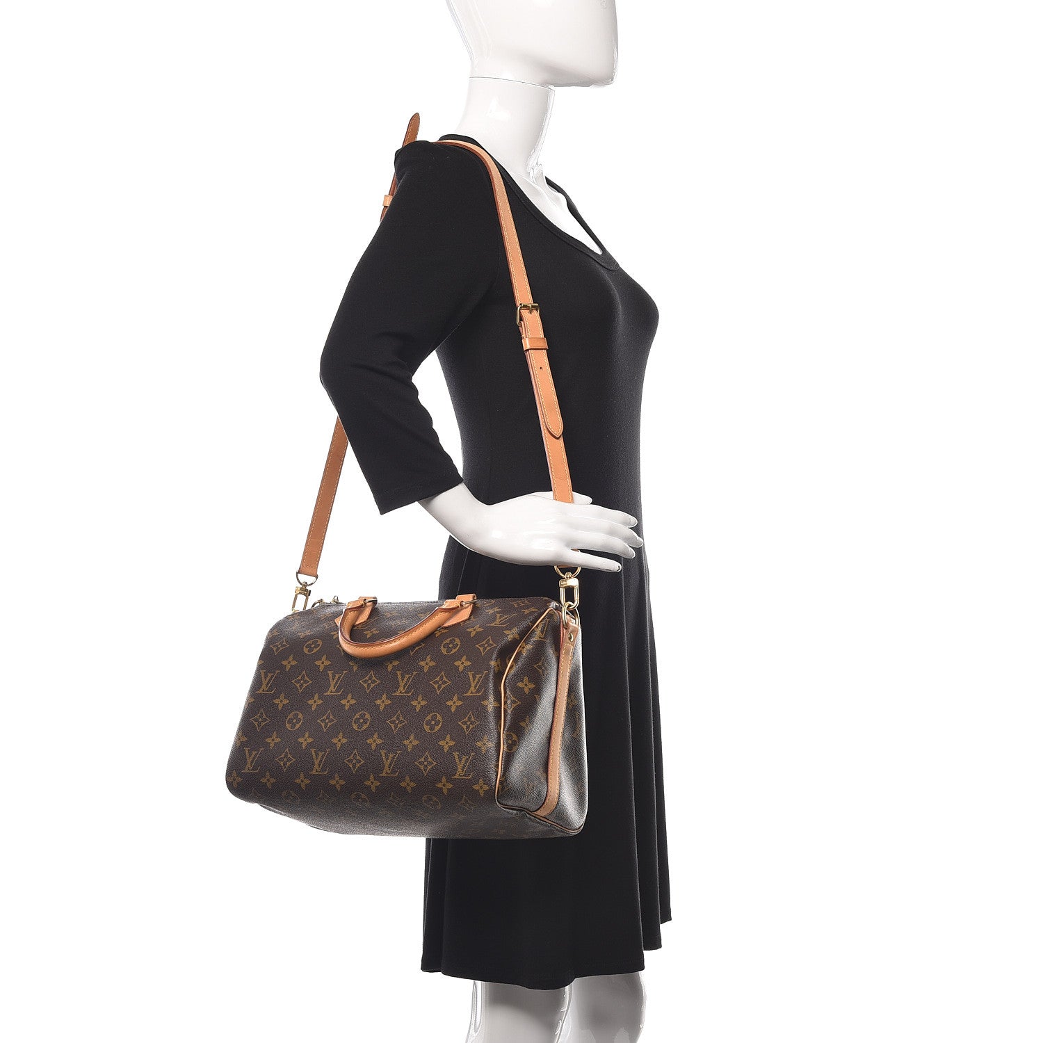 Louis Vuitton Monogram Speedy Bandouliere 30 2 of 12