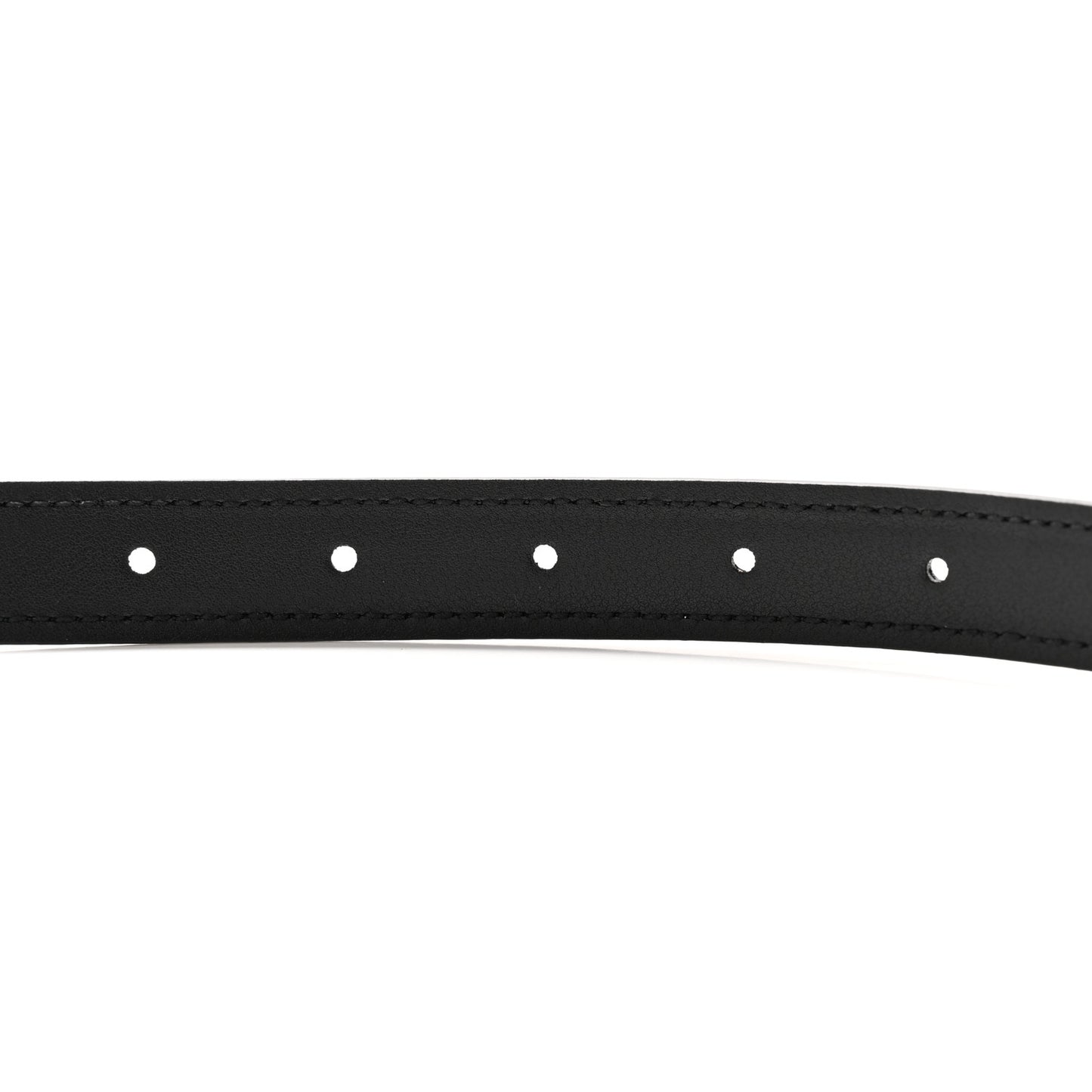 Calfskin GG Blondie Thin Belt 100 40 Black