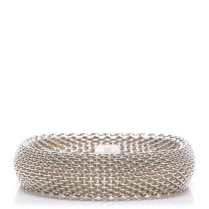 Tiffany Sterling Silver Somerset Mesh Bracelet 1 of 4