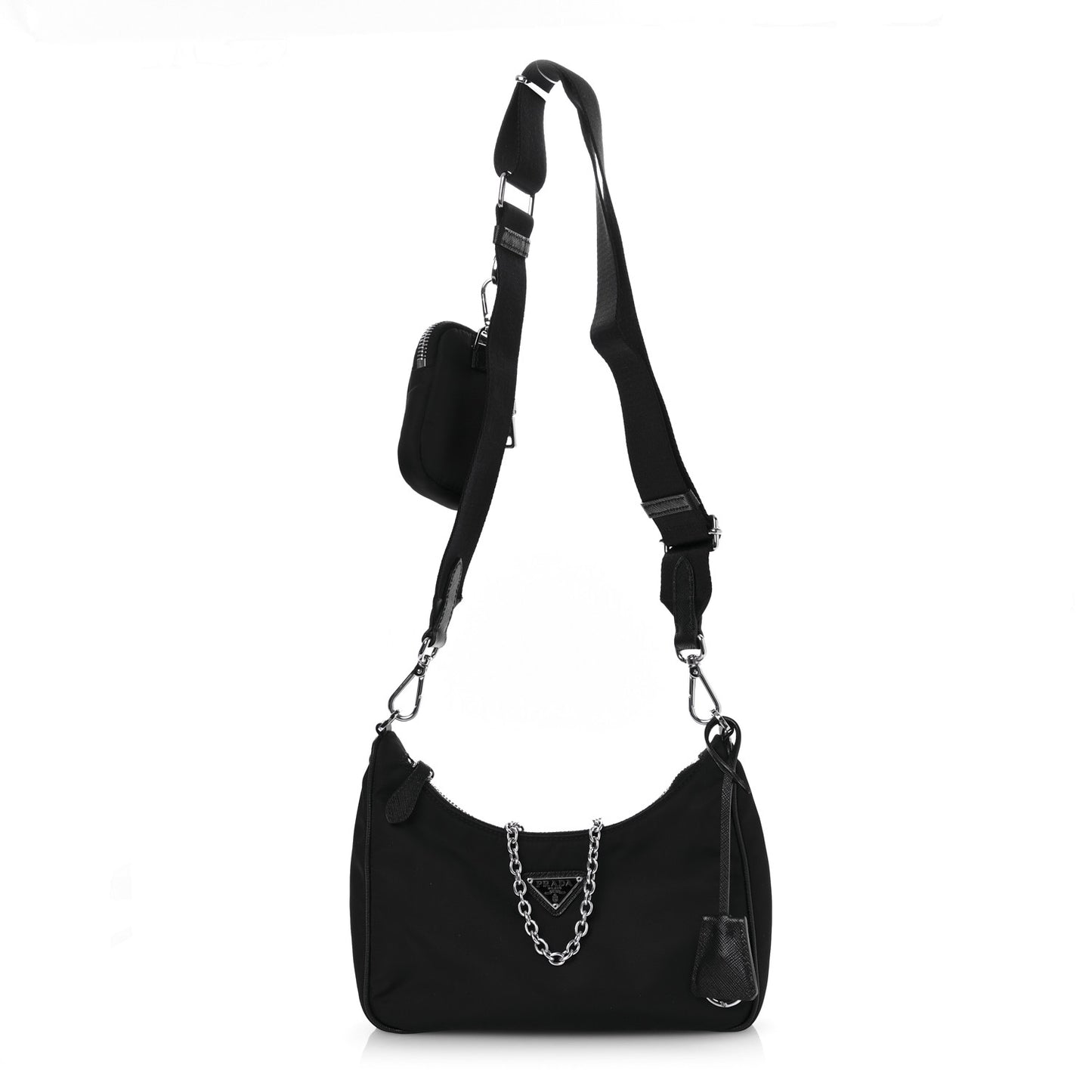 Nylon Re-Edition 2005 Shoulder Bag Black