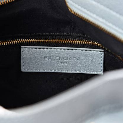 Balenciaga Agneau Giant 12 Gold Hardware Velo Bleu Opaline 6 of 10