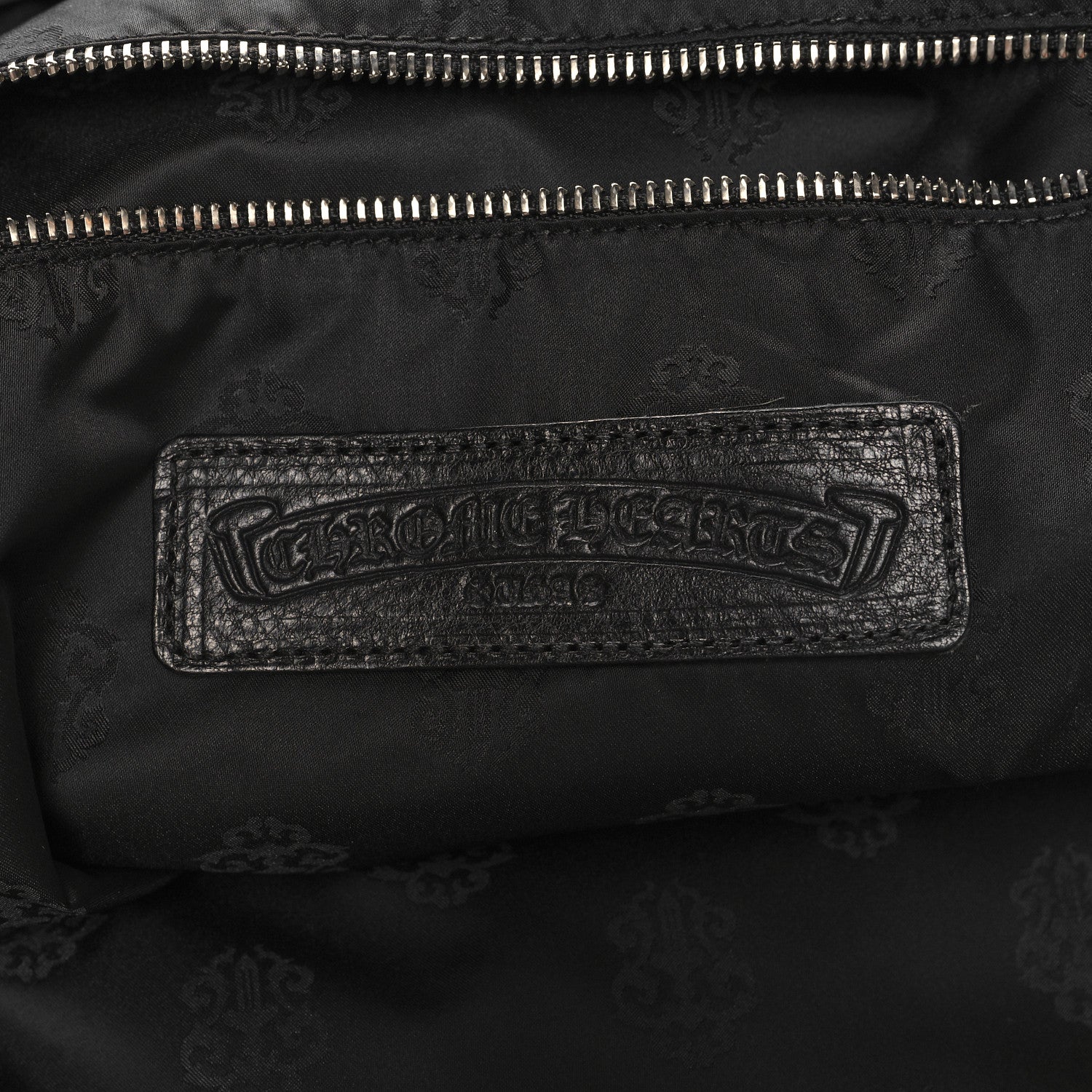Chrome Hearts Calfskin Cross Patch 7th Grade Backpack Black 6 of 9