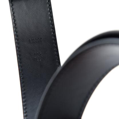 Louis Vuitton Taiga 35mm LV Initiales Belt 105 42 Ardoise 5 of 6