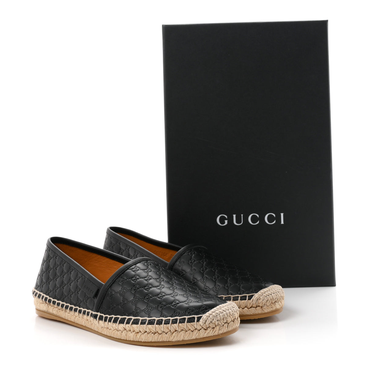 Gucci Microguccissima Signature Espadrilles 38 Black 10 of 10