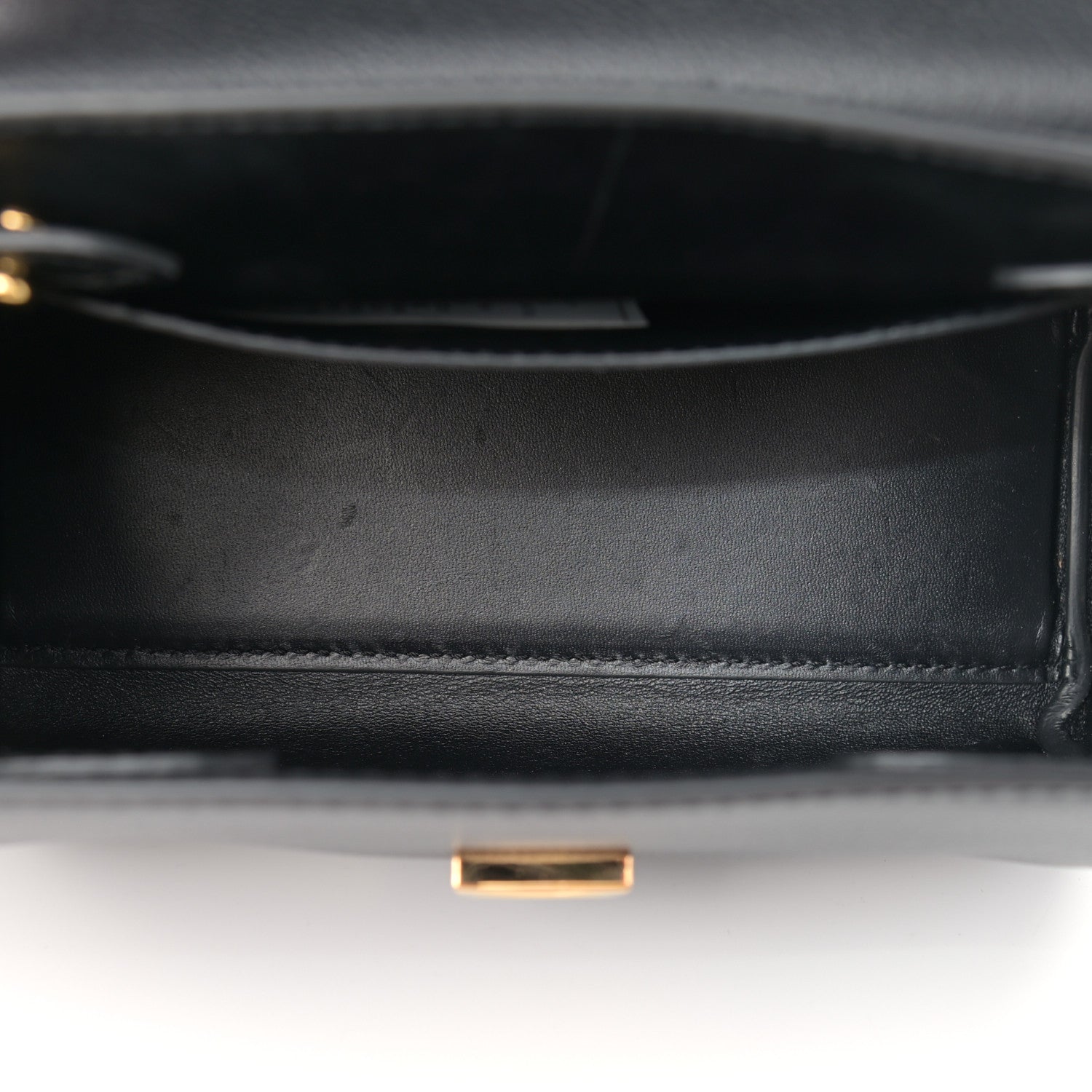 Versace Grained Calfskin Small La Medusa Top Handle Bag Black 5 of 11