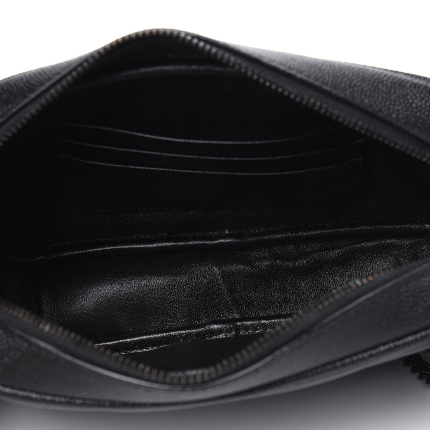 Grain De Poudre Matelasse Monogram Mini Lou Camera Bag Black