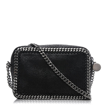Stella McCartney Shaggy Deer Falabella Crossbody Camera Bag Black 1 of 8