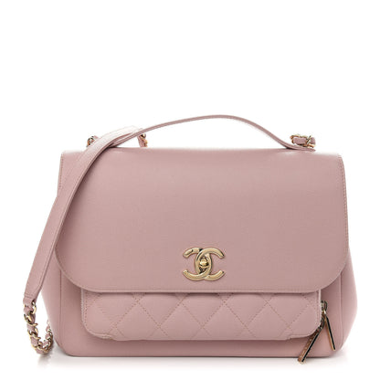 Chanel Caviar Quilted Large Business Affinity Flap Light Pink 1 of 10