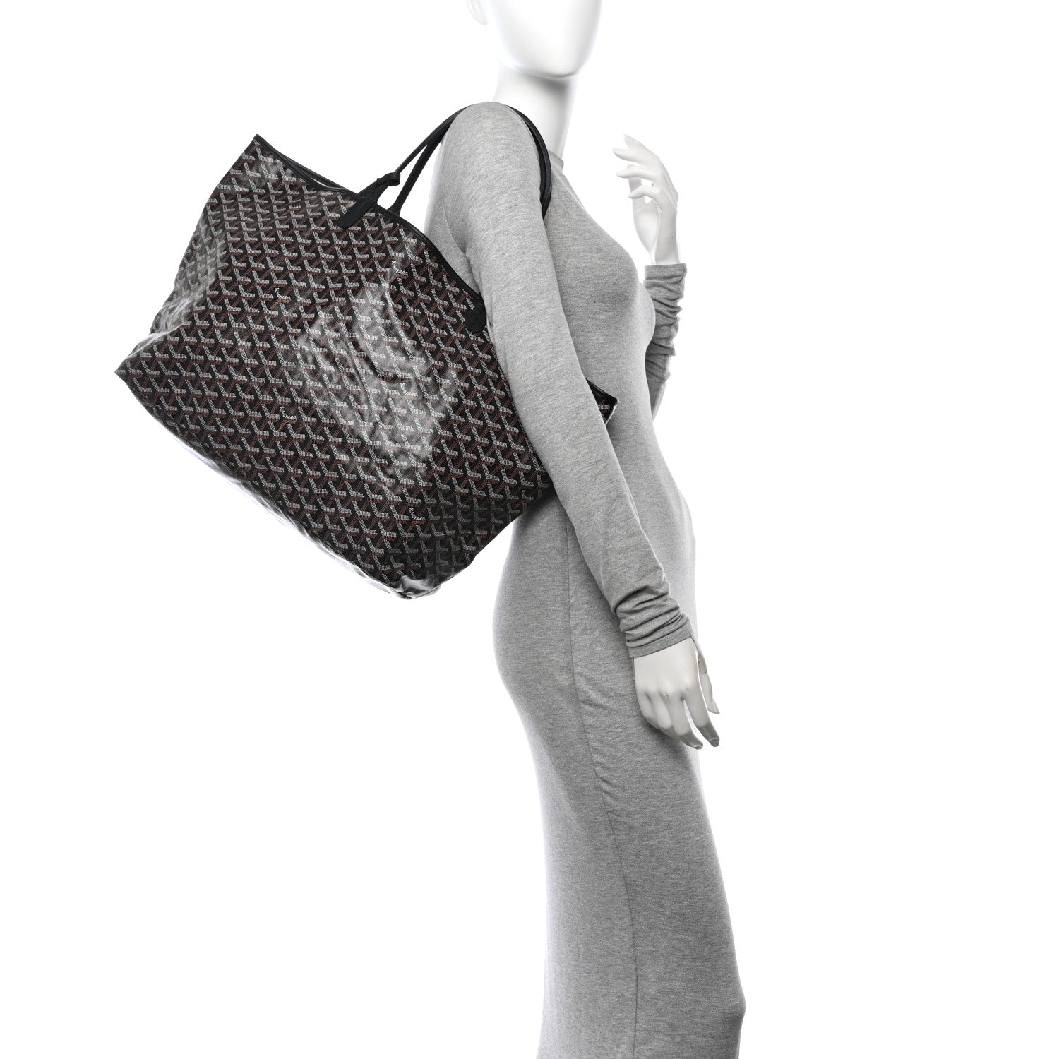 Goyard Goyardine Saint Louis GM Black 2 of 12