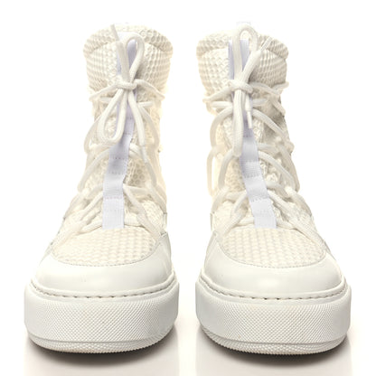 Christian Dior Resille Calfskin Womens Dior Solar Ankle Boots 38 White 2 of 9