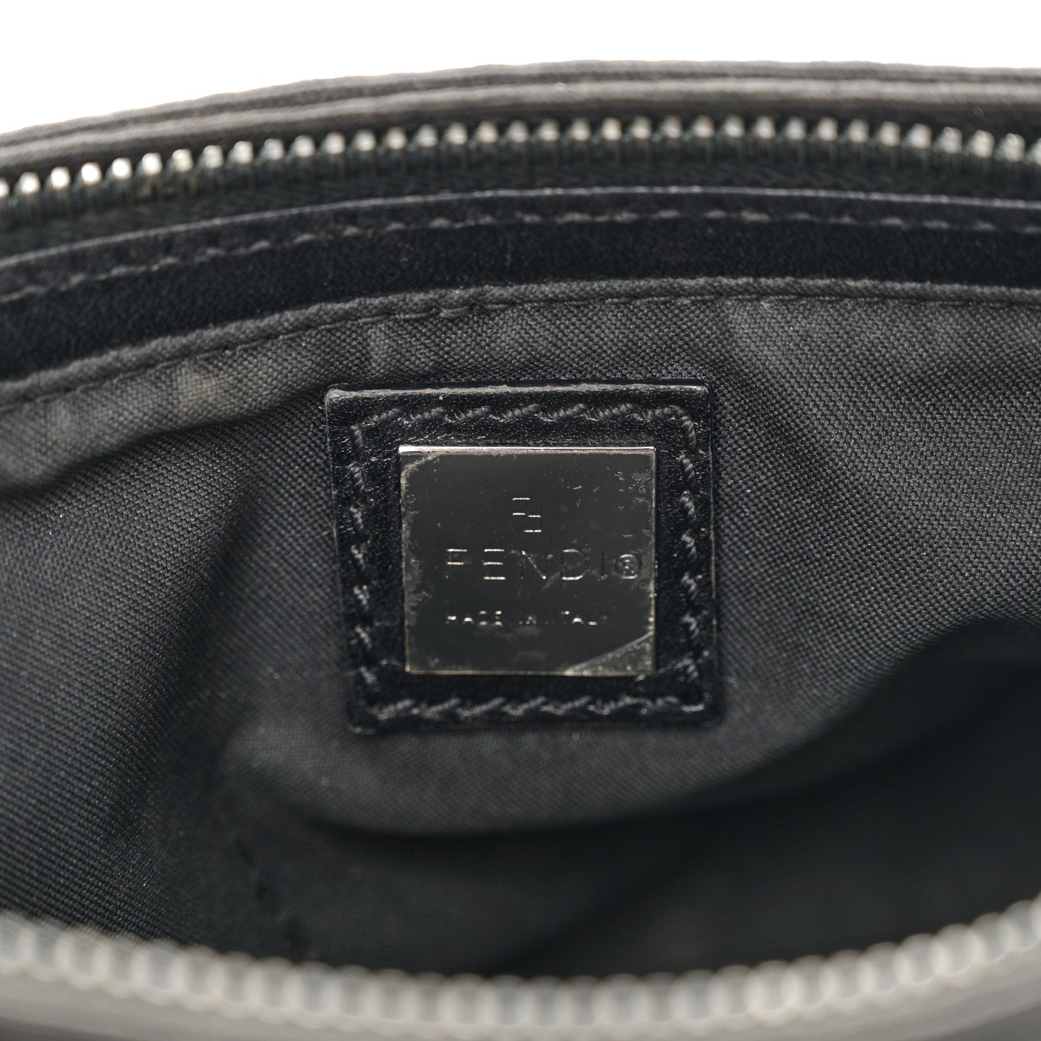 Fendi Zucchino Pochette Black 6 of 11