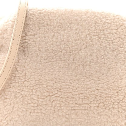 Loro Piana CashFur Pontaccio Puffy Pouch Clutch Bag Ancient Paper 7 of 9