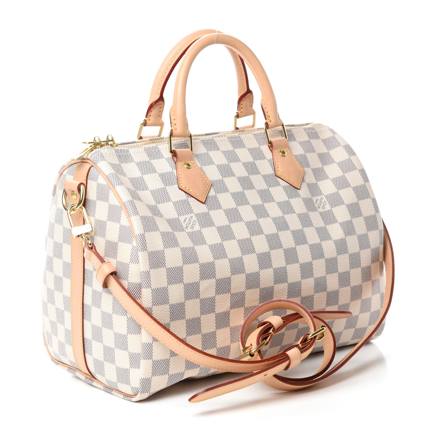 Louis Vuitton Damier Azur Speedy Bandouliere 30 3 of 11