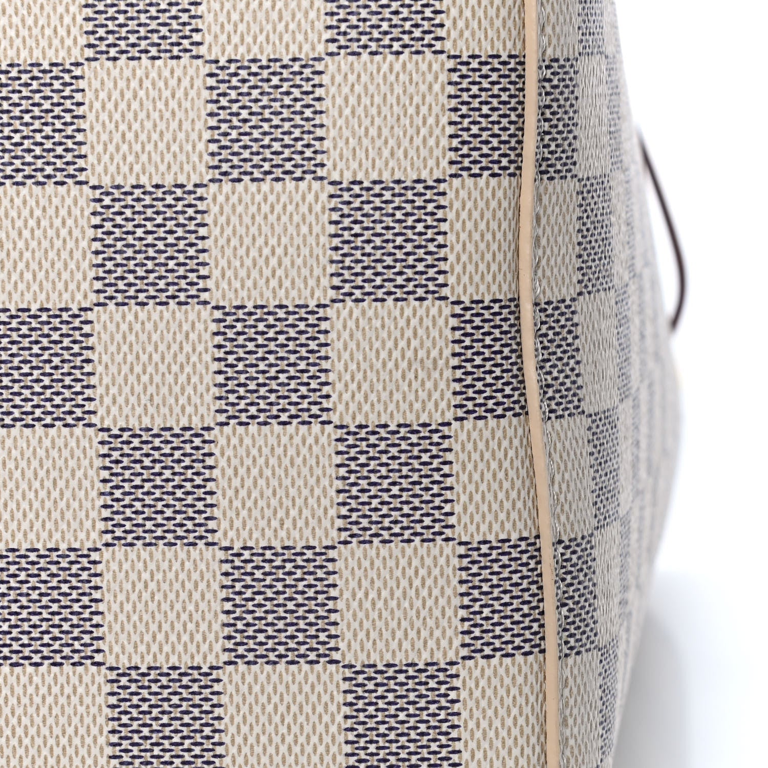 Louis Vuitton Damier Azur Braided Neonoe MM Peach Cream 18 of 19