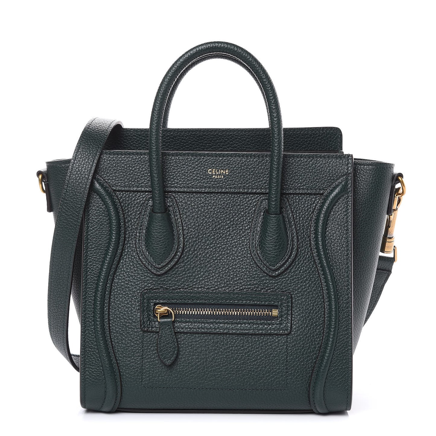 Drummed Calfskin Nano Luggage Amazone