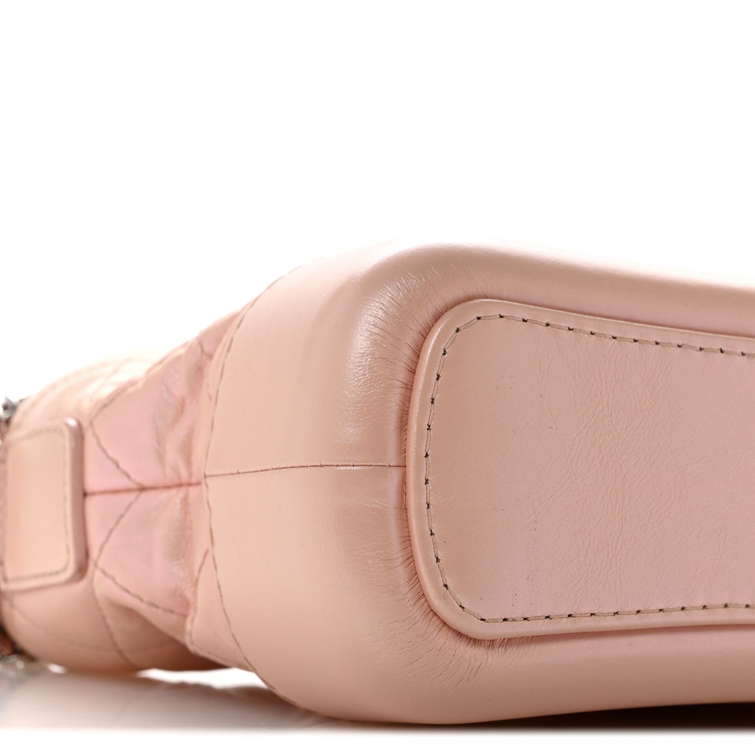 Chanel Iridescent Aged Calfskin Quilted Small Gabrielle Hobo Rose Rose 9 of 13