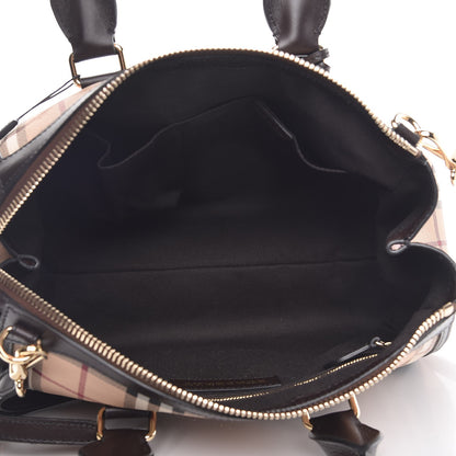 Burberry Haymarket Check Small Gladstone Chocolate 6 of 9