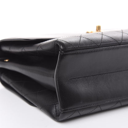 Chanel Lambskin Stitched Coco Luxe Medium Flap Black 10 of 12