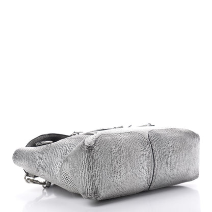 3.1 Phillip Lim 3.1 Textured Calfskin Medium Pashli Satchel Silver 4 of 16