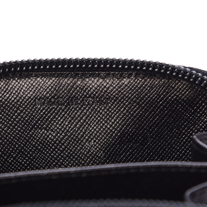 Prada Saffiano Coin Purse Black 7 of 9