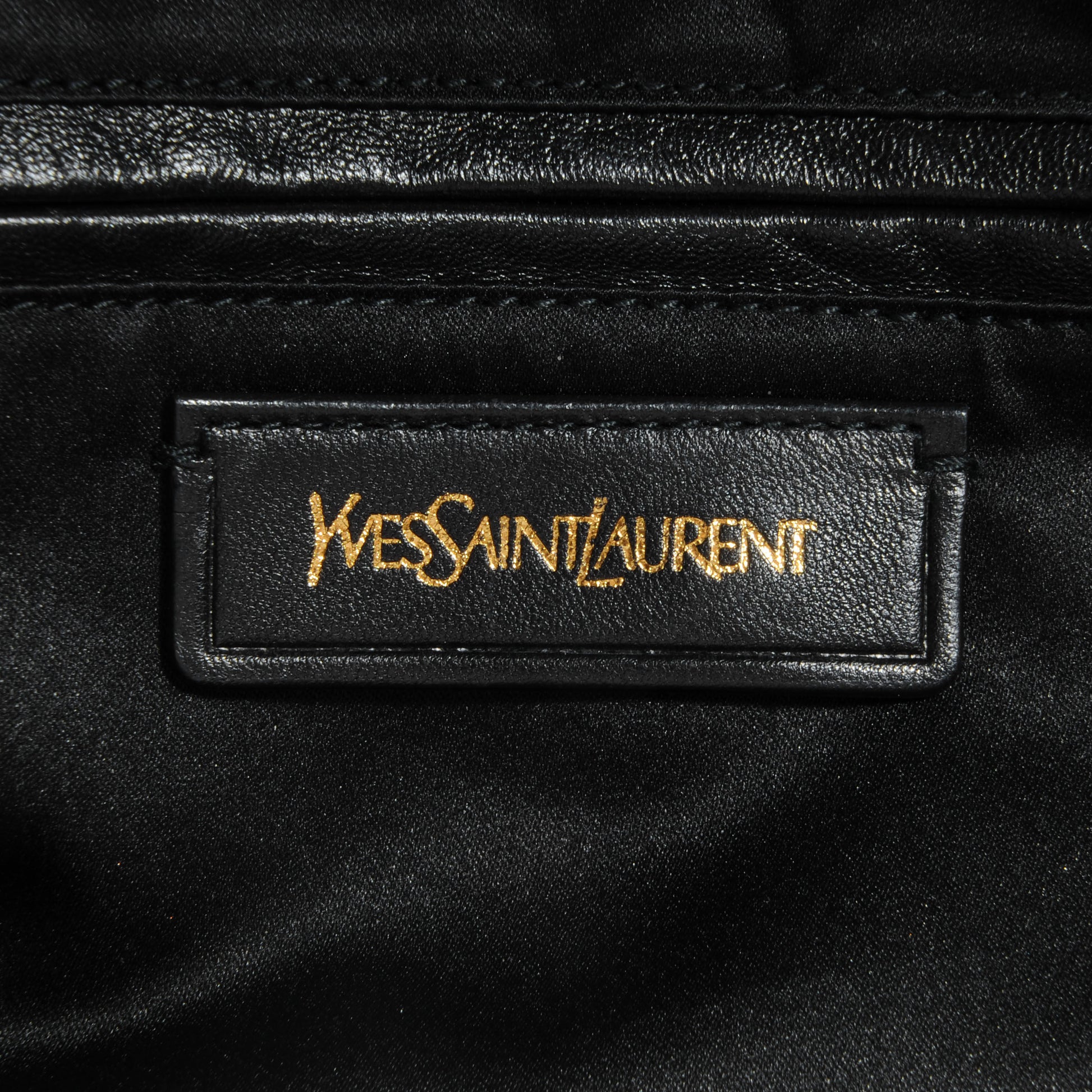 Saint Laurent Leather Large Muse Black 6 of 10
