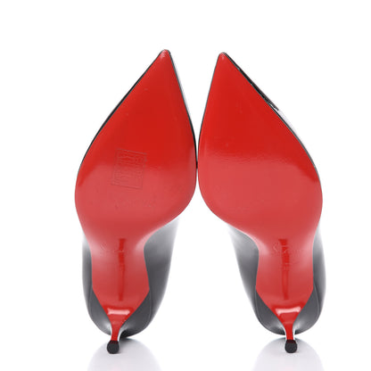 Christian Louboutin Patent Pigalle Follies 55 Pumps 36 Black 5 of 9
