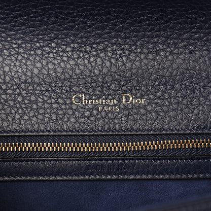 Christian Dior Grained Calfskin Small Diorama Flap Bag Indigo 6 of 9