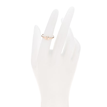 Tiffany 18K Rose Gold T Wire Ring 51 5.75 2 of 4