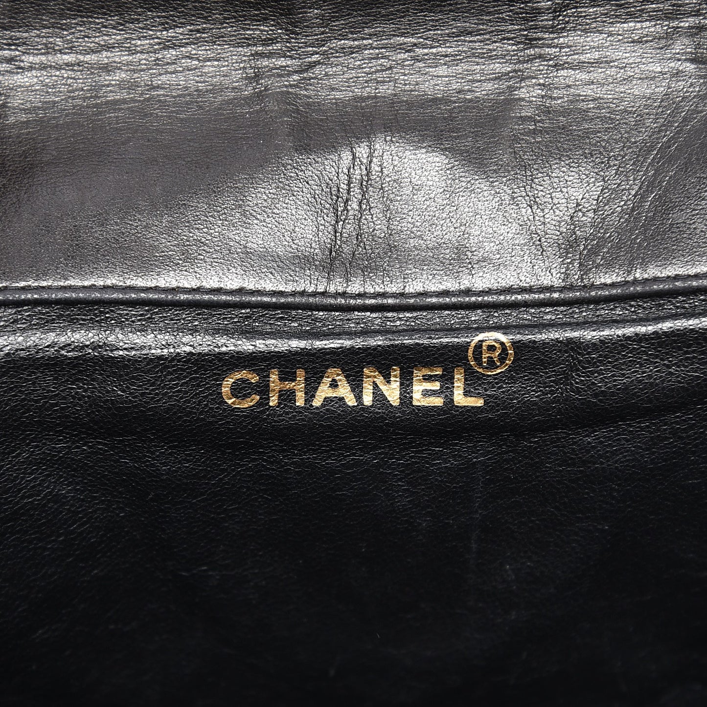 Lambskin Quilted Backpack Black