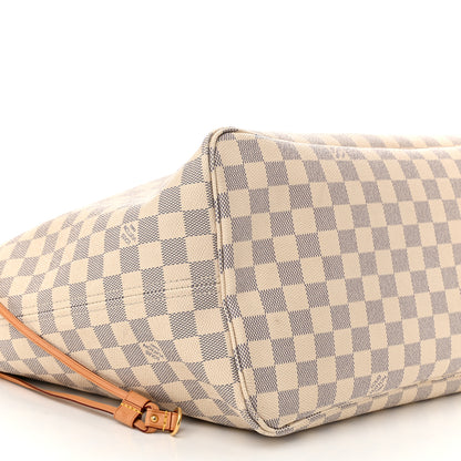 Louis Vuitton Damier Azur Neo Neverfull GM Rose Ballerine 11 of 12