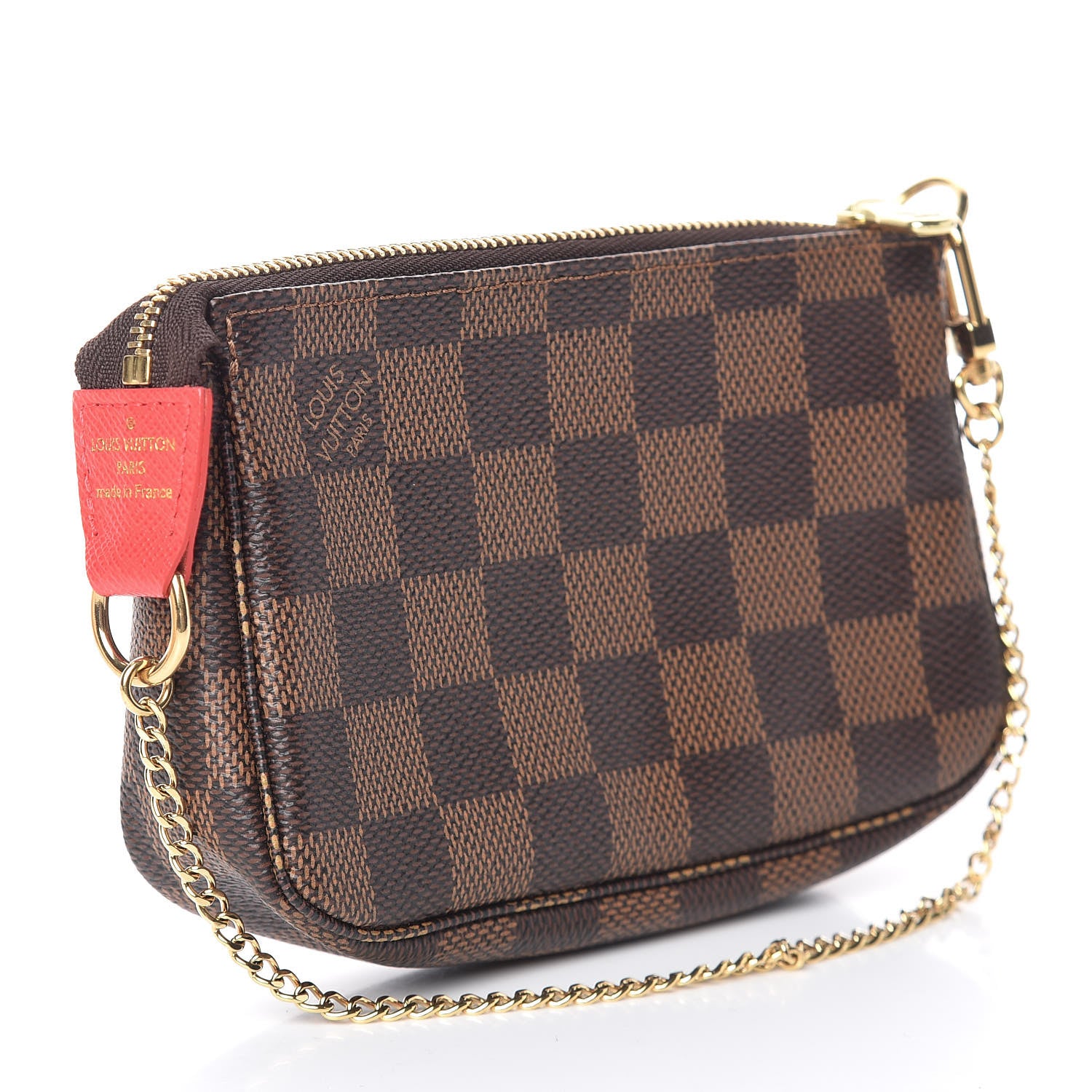 Louis Vuitton Damier Ebene 2016 Christmas Animation Mini Pochette Accessories 3 of 7