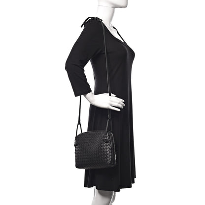 Bottega Veneta Nappa Intrecciato Nodini Bag Black 2 of 10