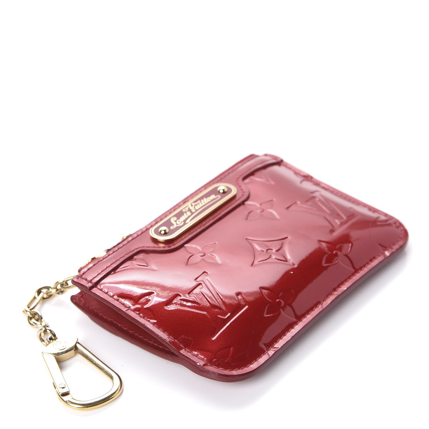 Louis Vuitton Vernis Key Pouch Pomme D'Amour 4 of 12